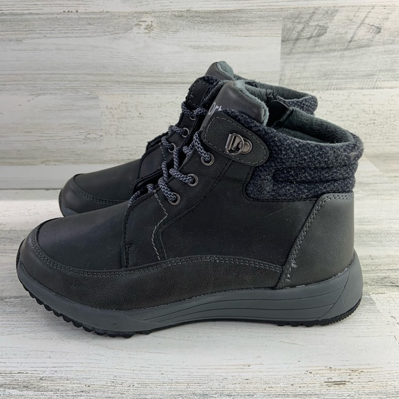 Sporto Cathy Charcoal Grey Ankle Boots 